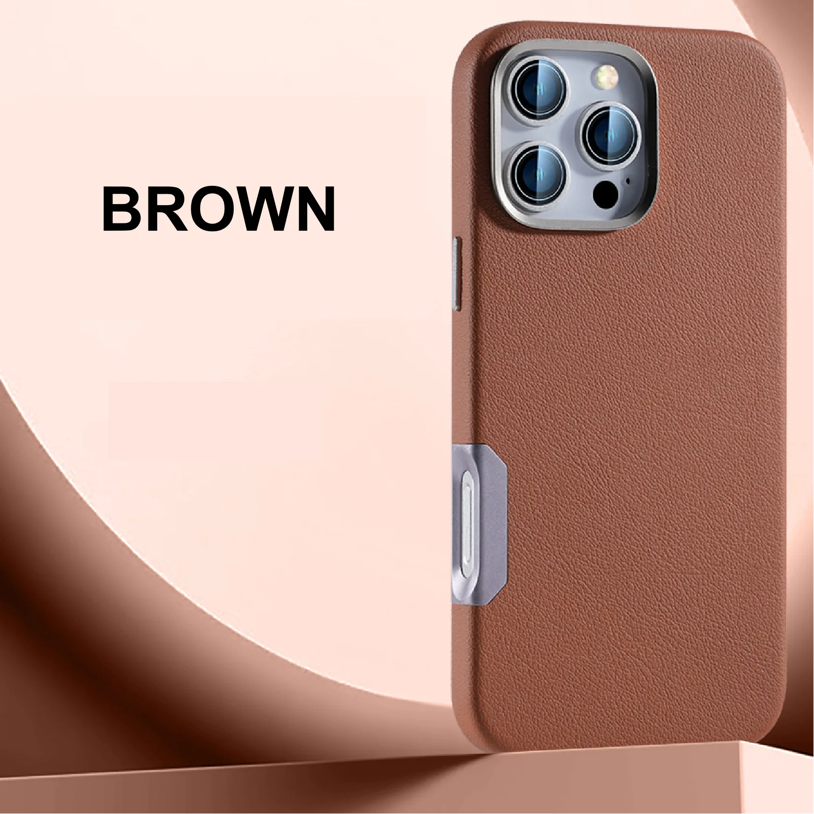 Leather Texture Case For iPhone