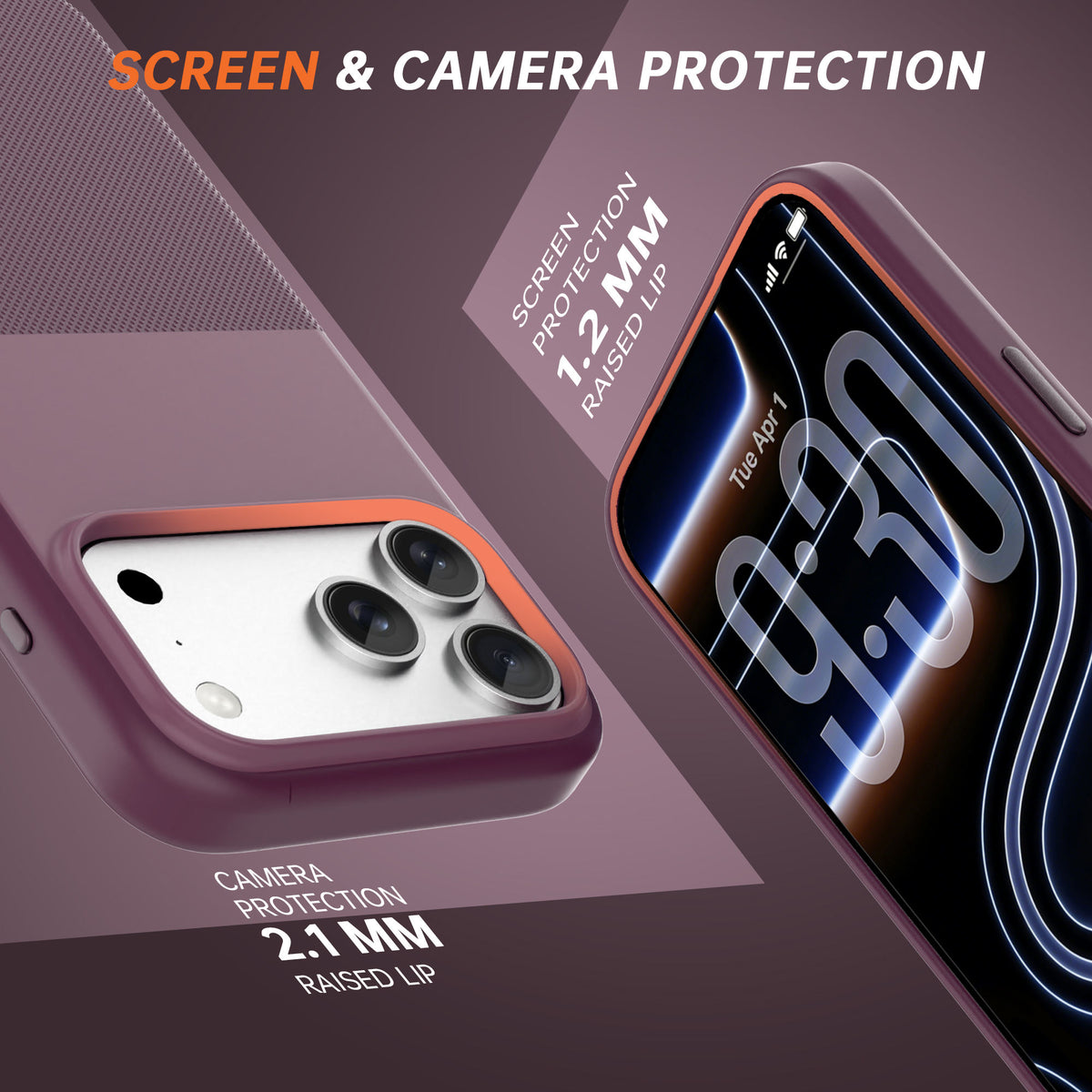 Hard Shell Protective TPU Phone Case