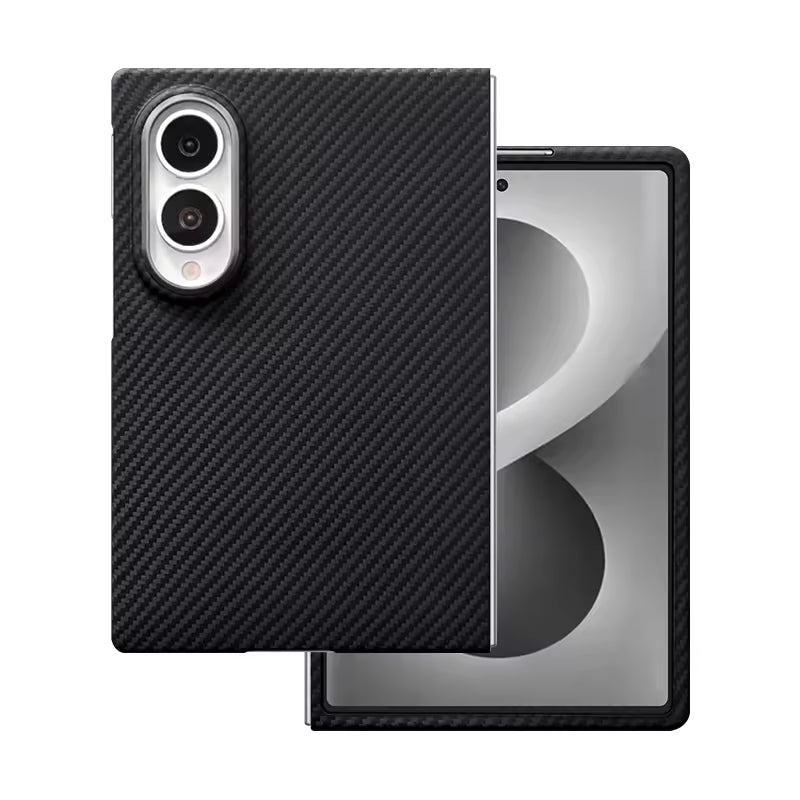 Colour Magnetic Carbon Fiber Case For Samsung Fold
