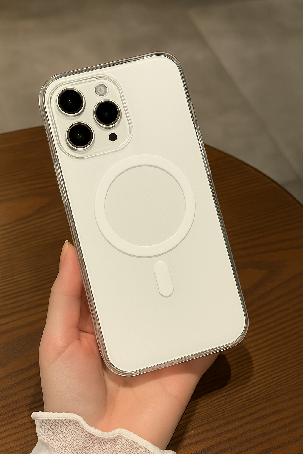 Hard PC Transparent Case For iPhone