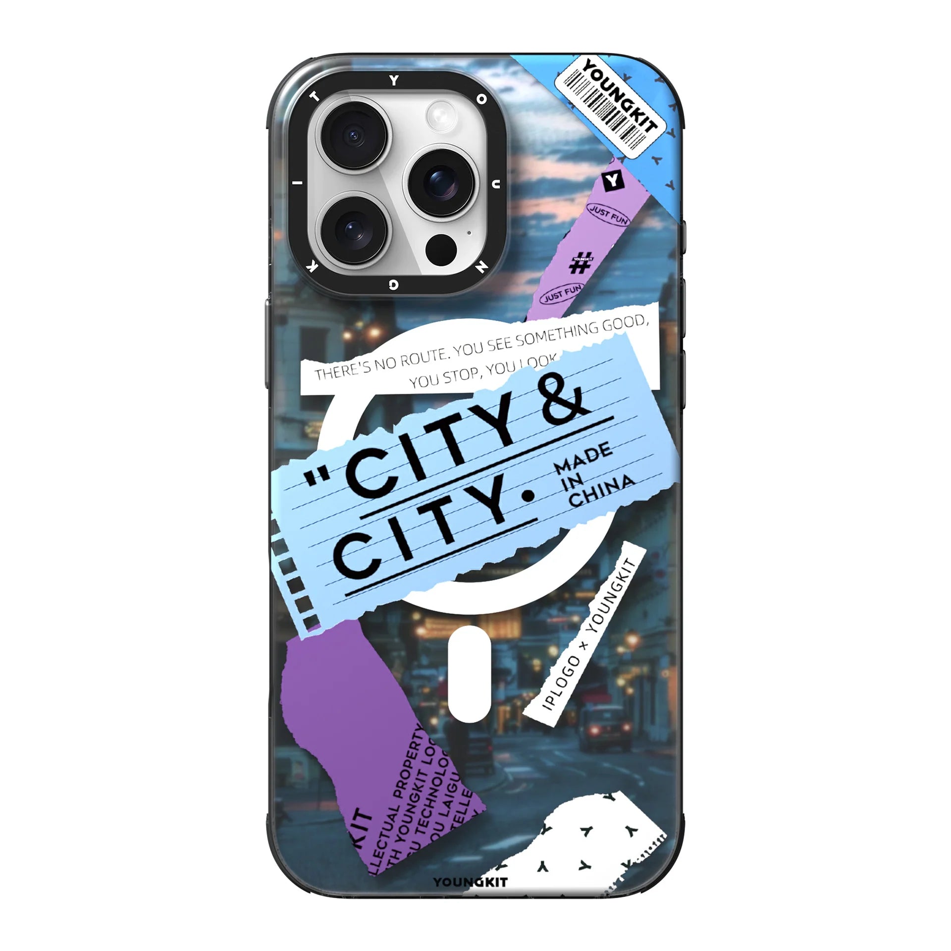 Urban Vibes Stick Art Case For iPhone