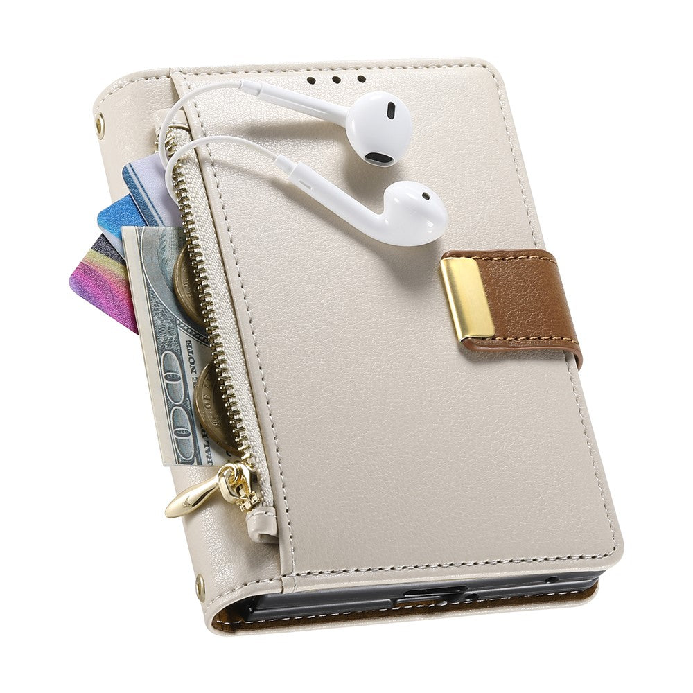 All-in-One Folio Leather Phone Case for iPhone Duo