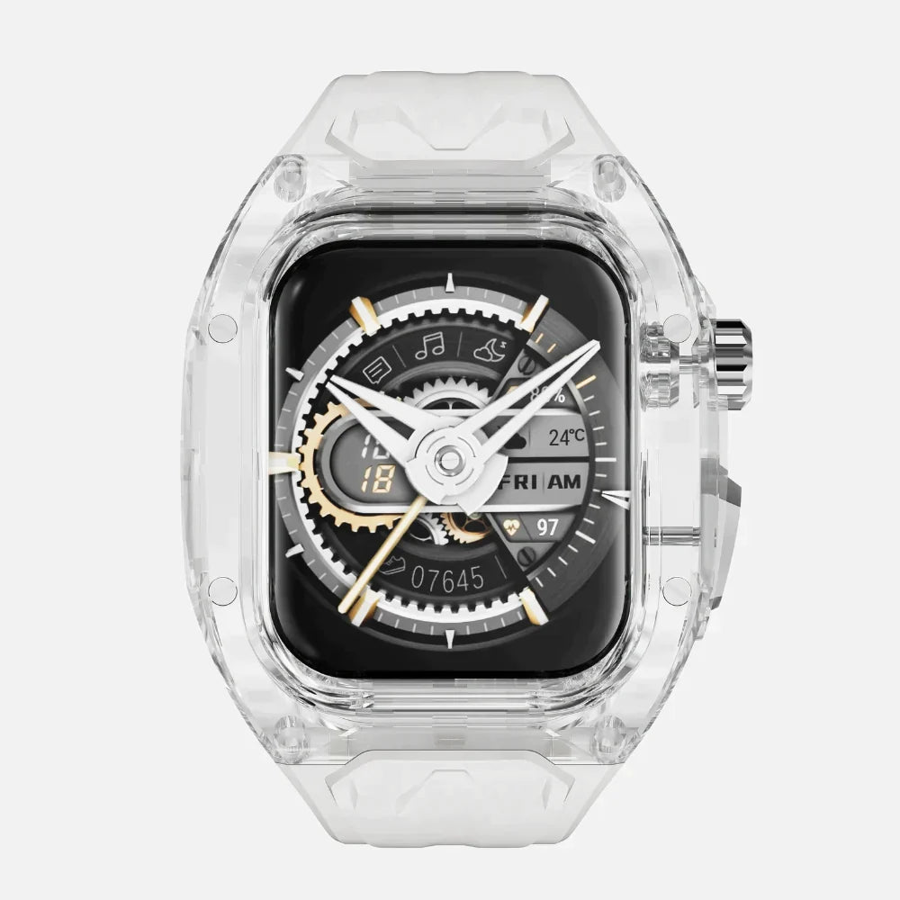 42MM Crystal Clear Edition - Black - Orange