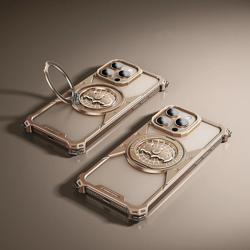 BatmanWeb Metal Ring Stand Case For iPhone