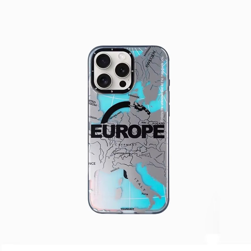Continental Series Magnetic Frosted Case For iPhone