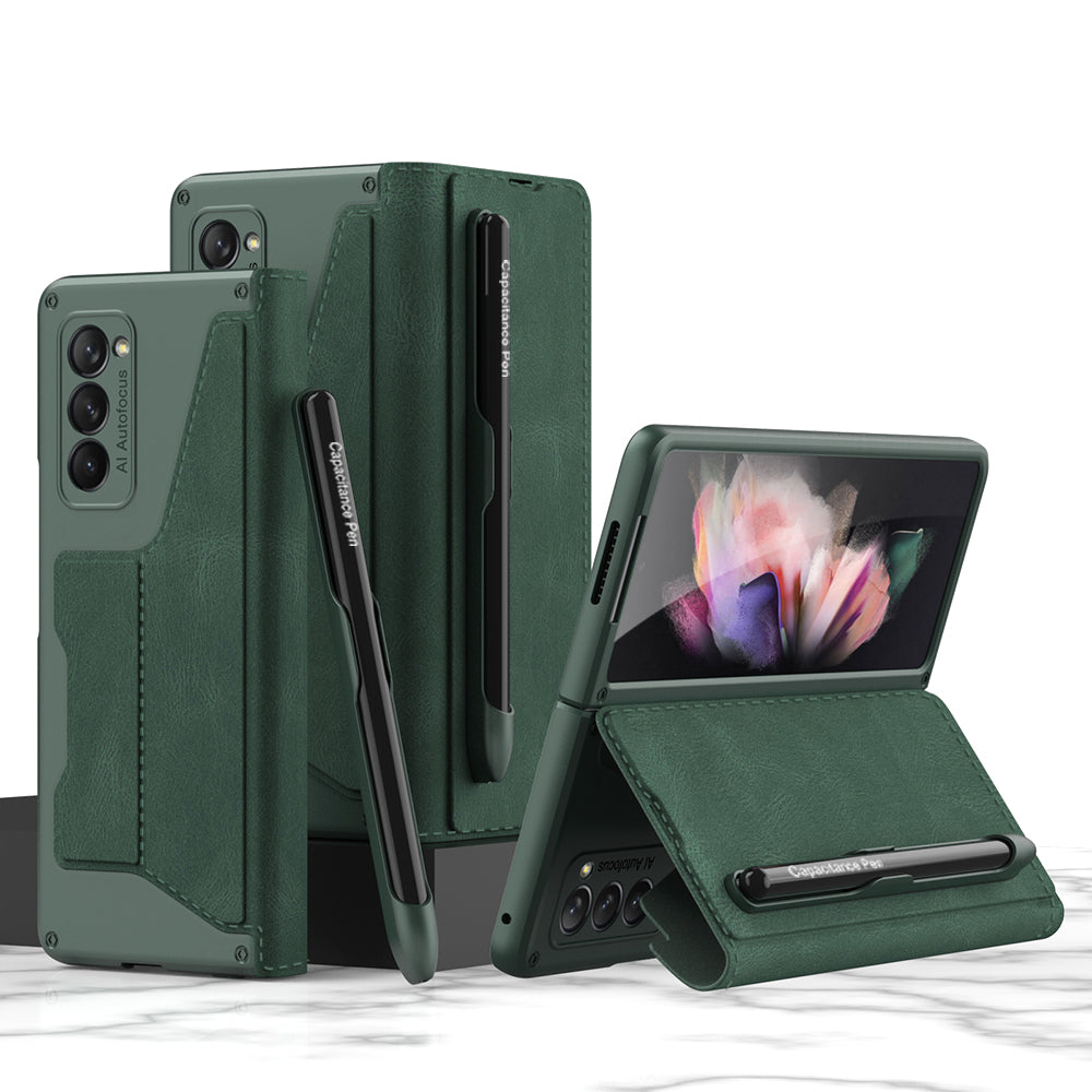 FlipArmor Leather Case For Samsung Fold
