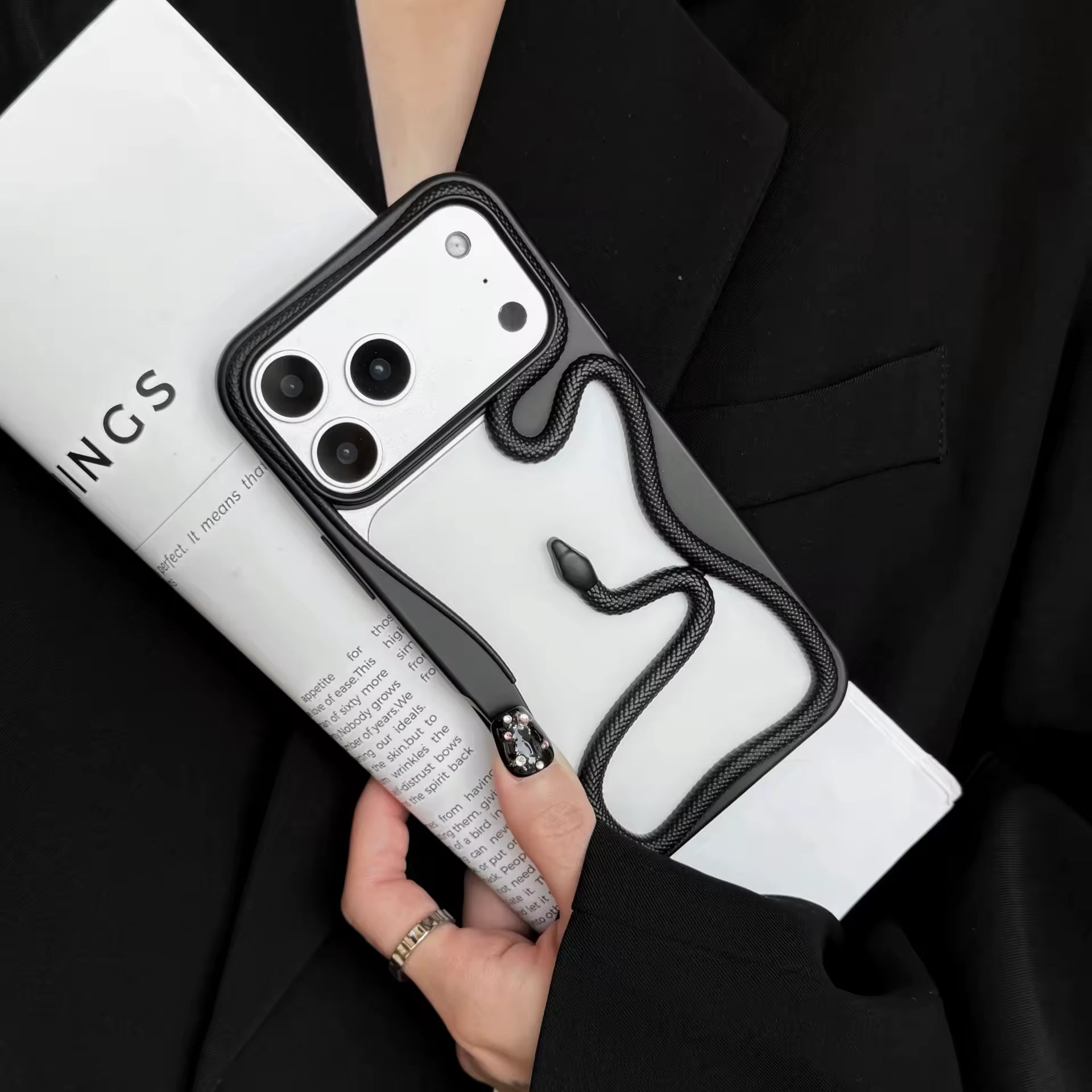 3D Snake Case For iPhone