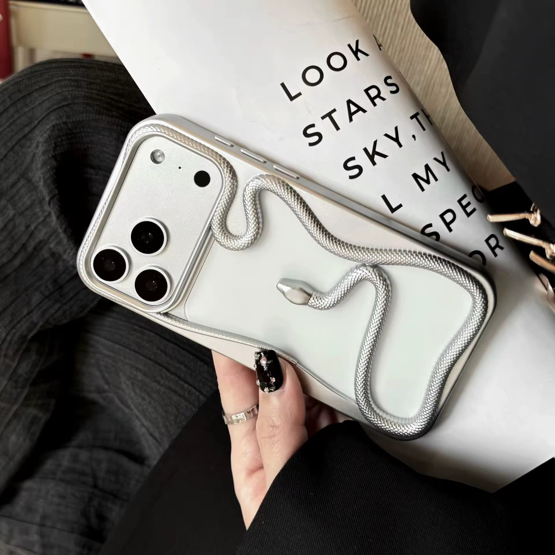 3D Snake Case For iPhone