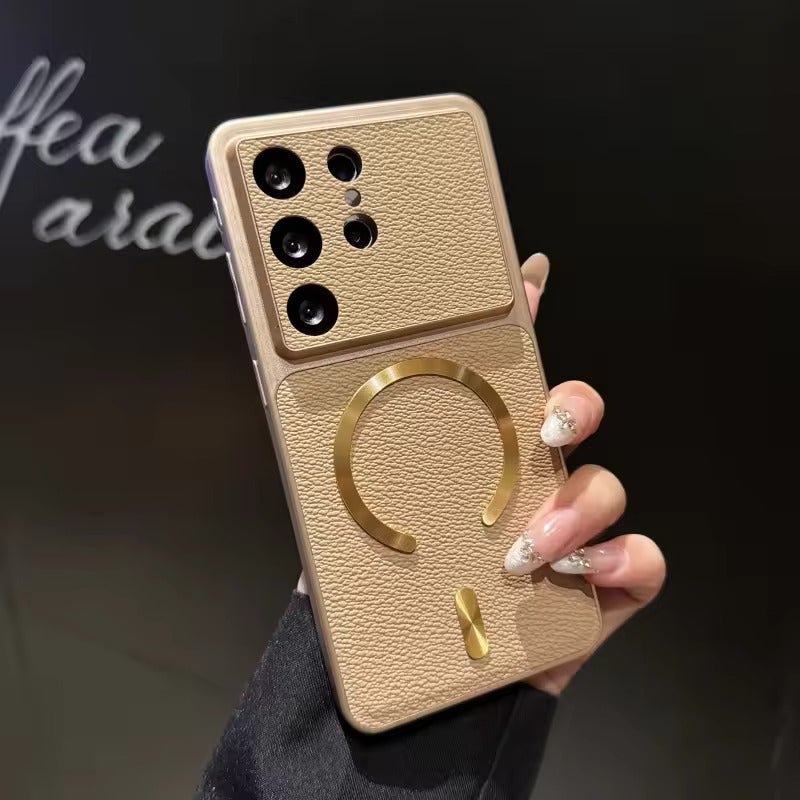 EliteLeather Case with MagSafe for Samsung