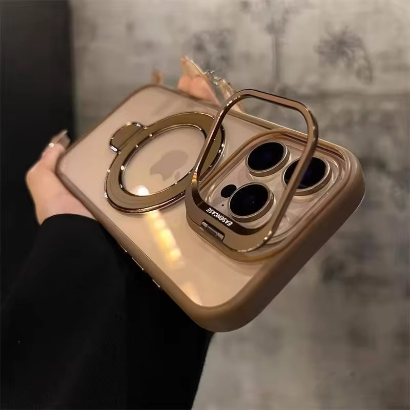 DualStand Clear Case For iPhone