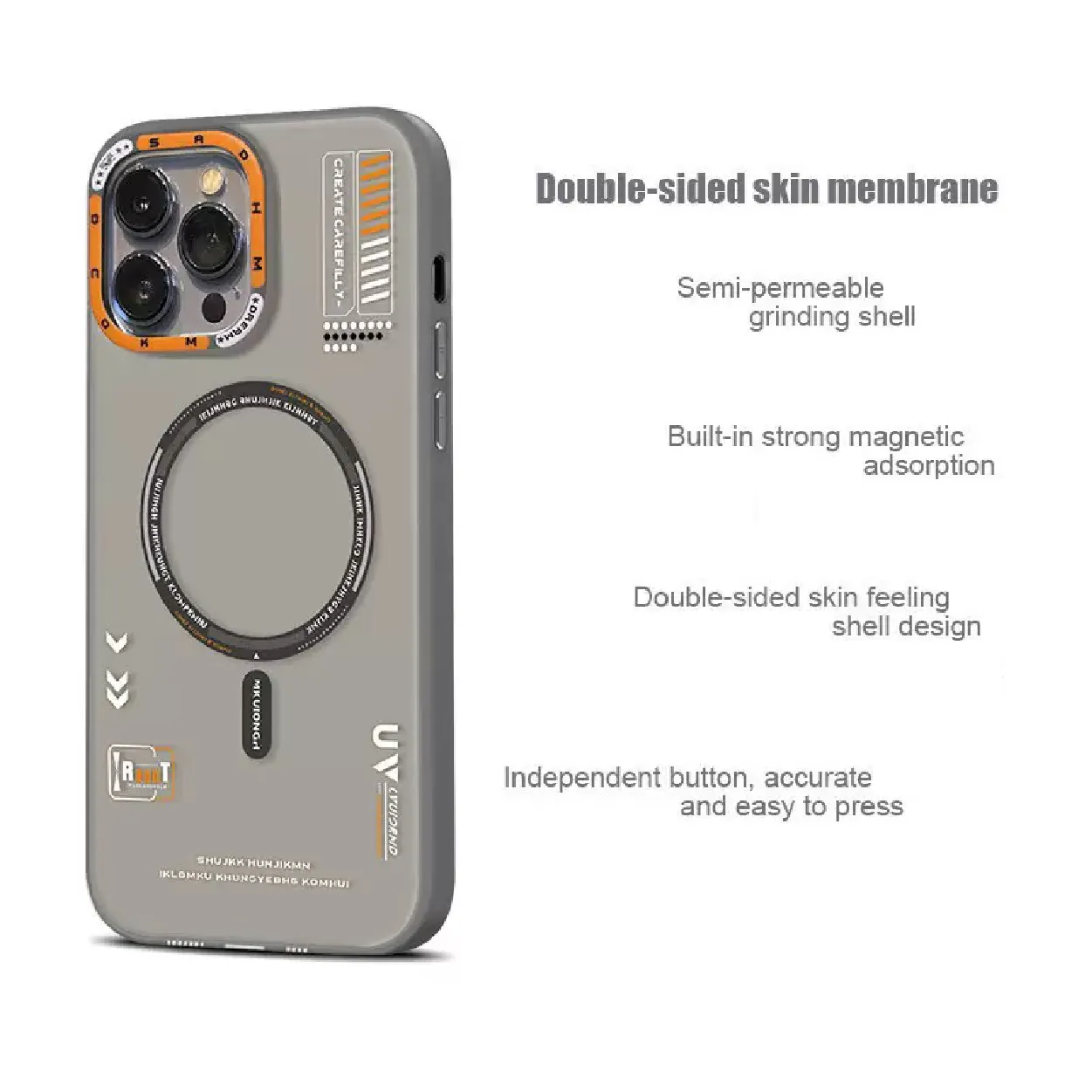 Cool TechStyle Magnetic Case For iPhone