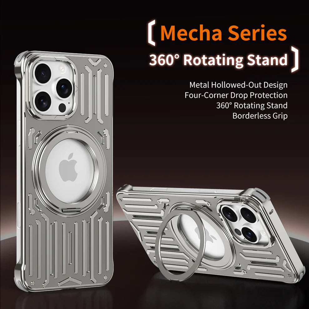 MechaMetal Case For iPhone