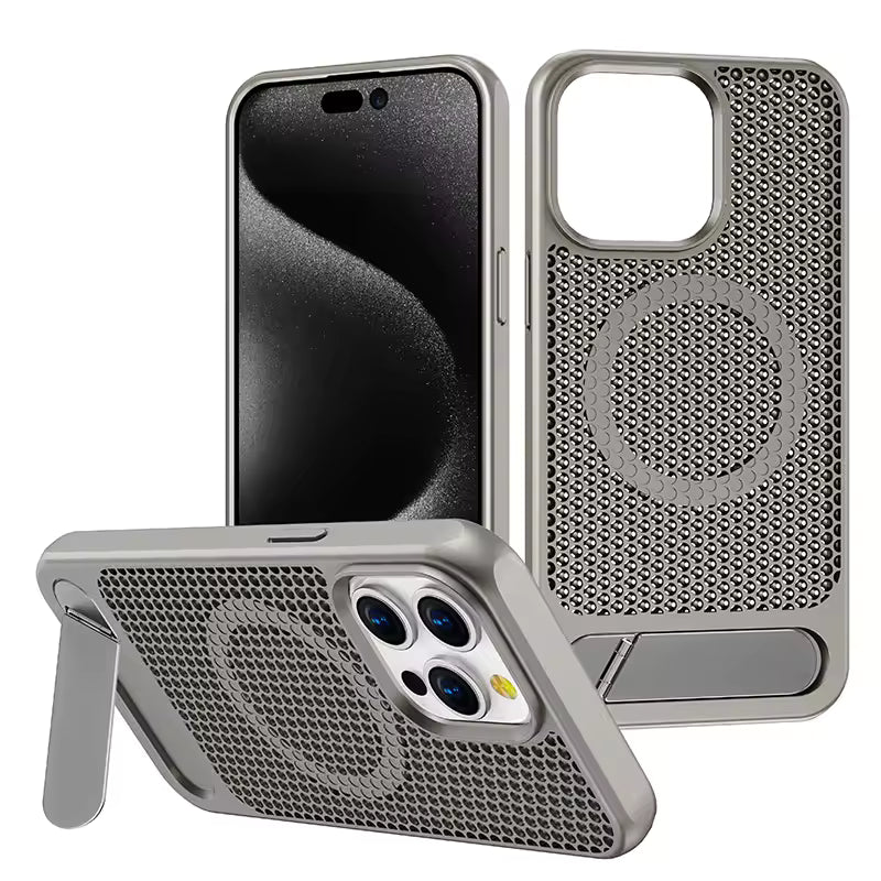 HeatDissipation Kickstand Case For iPhone