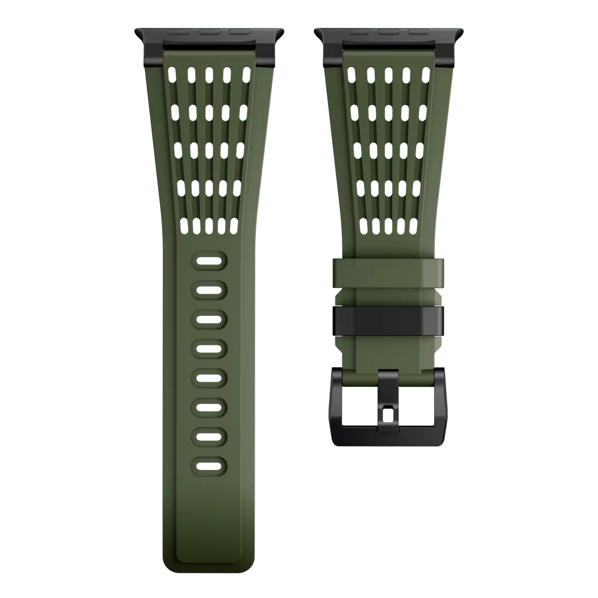 SportAdjustable PinBuckle Silicone Strap