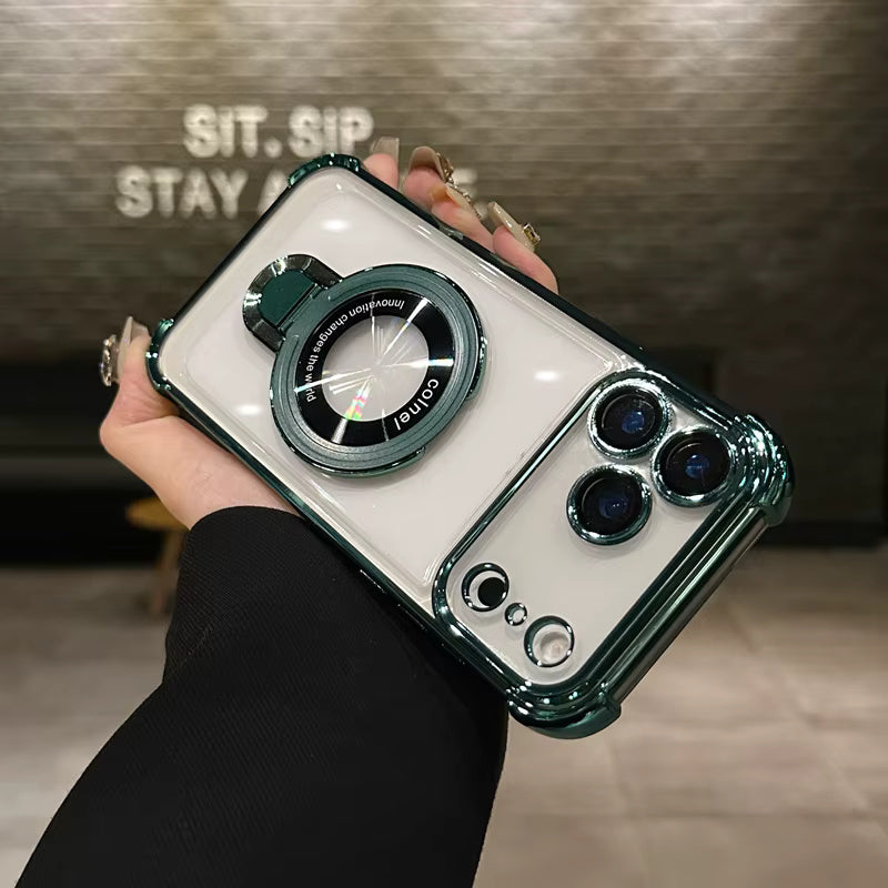 Colnel Transparent MagSafe Case For iPhone