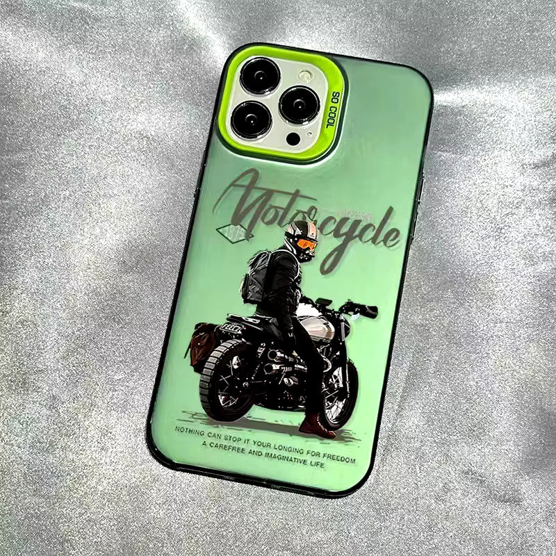 Motorcycle Fashion Case For iPhone