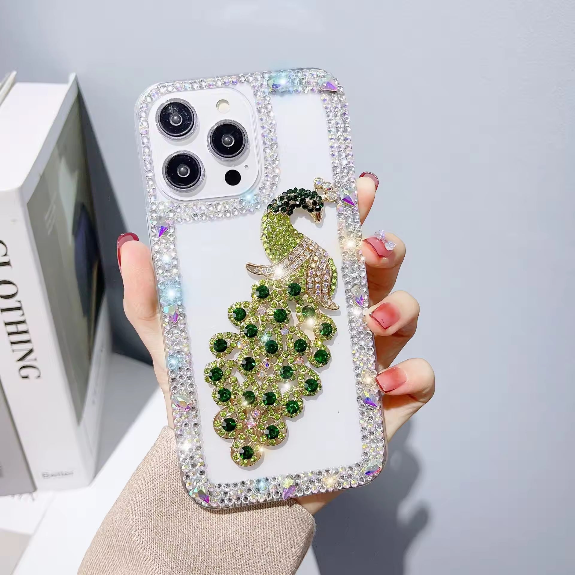 ColorDiamond Peacock Case For iPhone