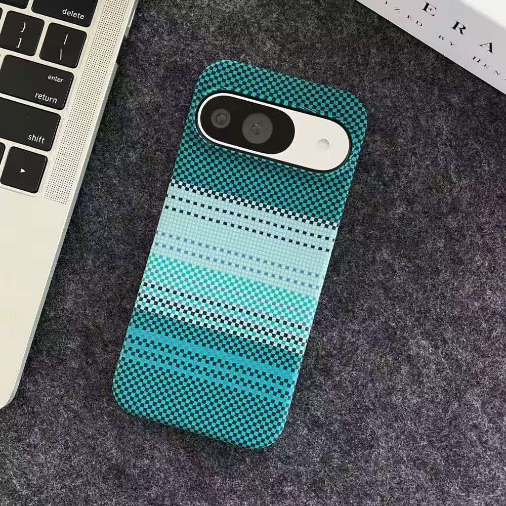 Colour Magnetic Carbon Fiber Case For Google Pixel