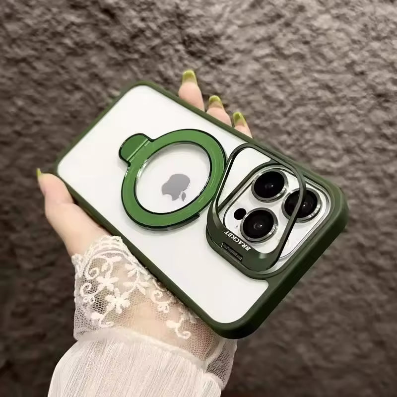 DualStand Clear Case For iPhone
