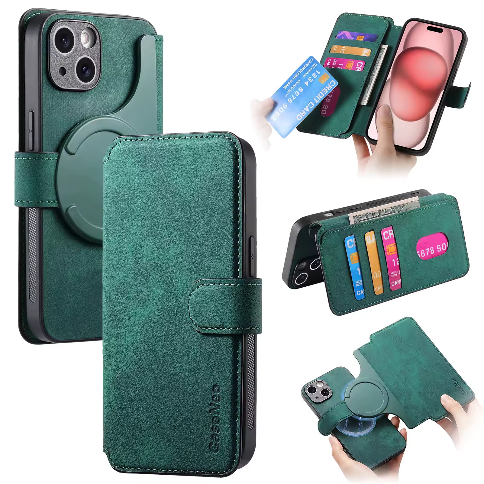 Detachable Flip Case For iPhone