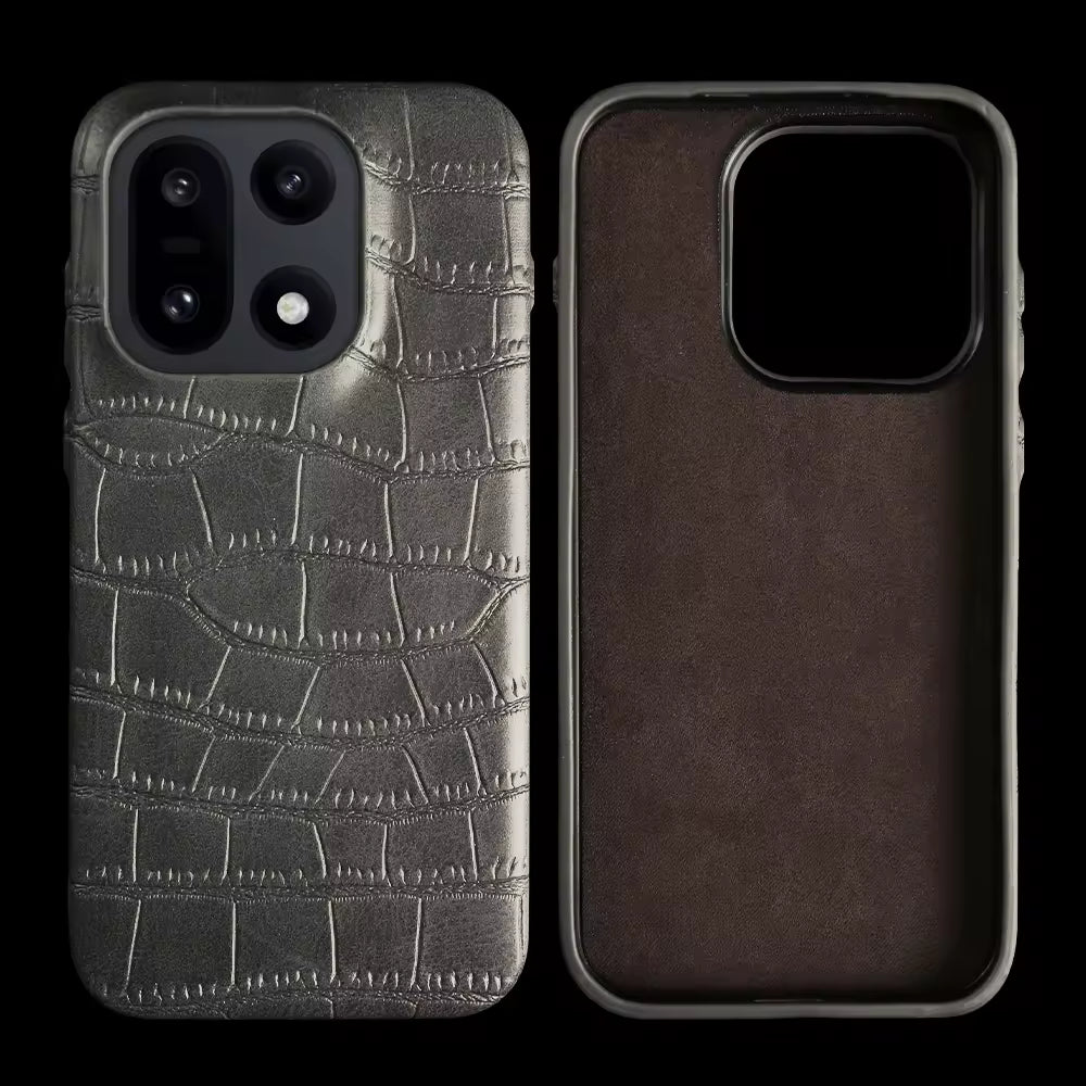 CrocPattern Artificial Leather Case For OnePlus