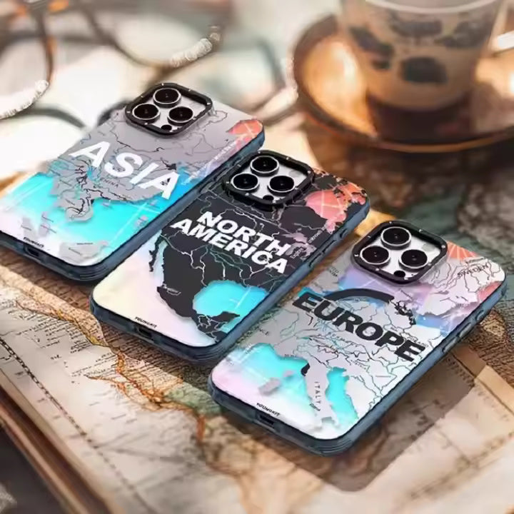 Continental Series Magnetic Frosted Case For iPhone