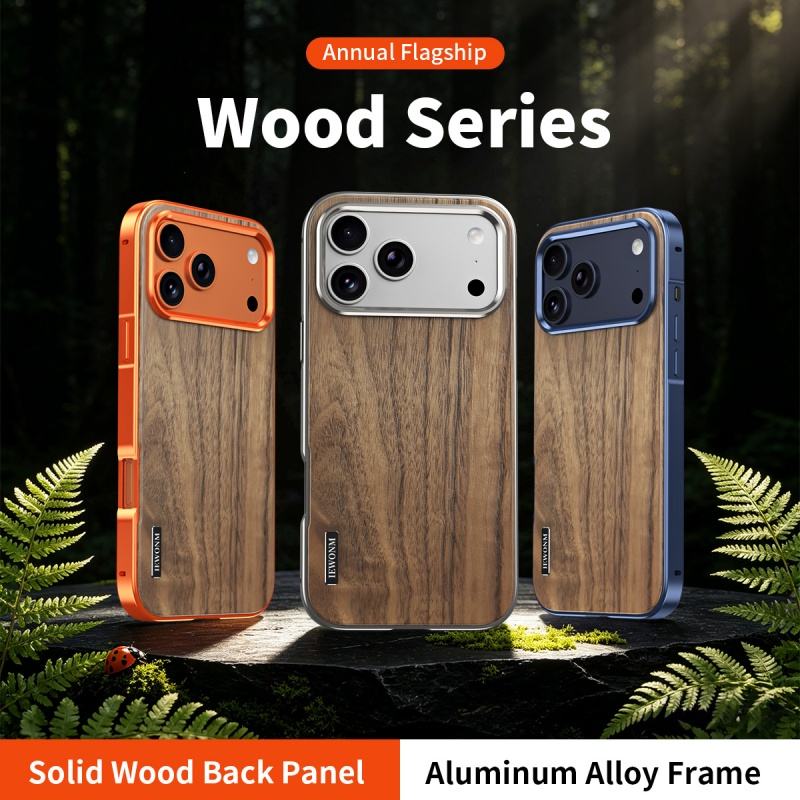 SnapWood Magnetic Case For iPhone