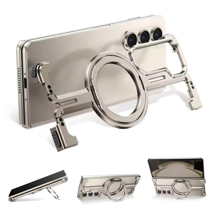 AirCase With 360 Degree Rotatable Metal Phone Stand For Samsung Galaxy Z Fold