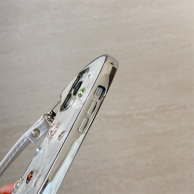 JewelStudded Handbag Case For iPhone