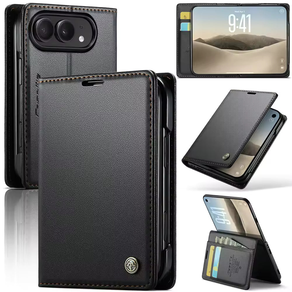 Professional Flip Wallet Case For iPhone