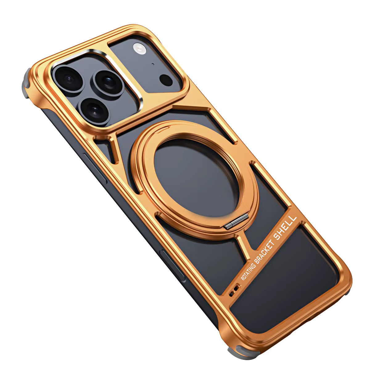 Rotating Bracket Shell Luxury Design Case for iPhone