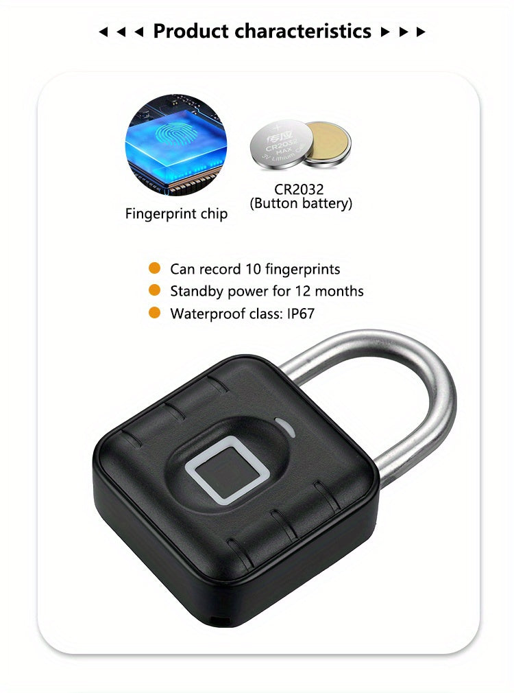 Smart Wifi Bluetooth Fingerprint Door Lock