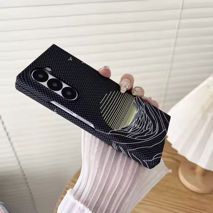 Carbon Sunset Case For Samsung Fold