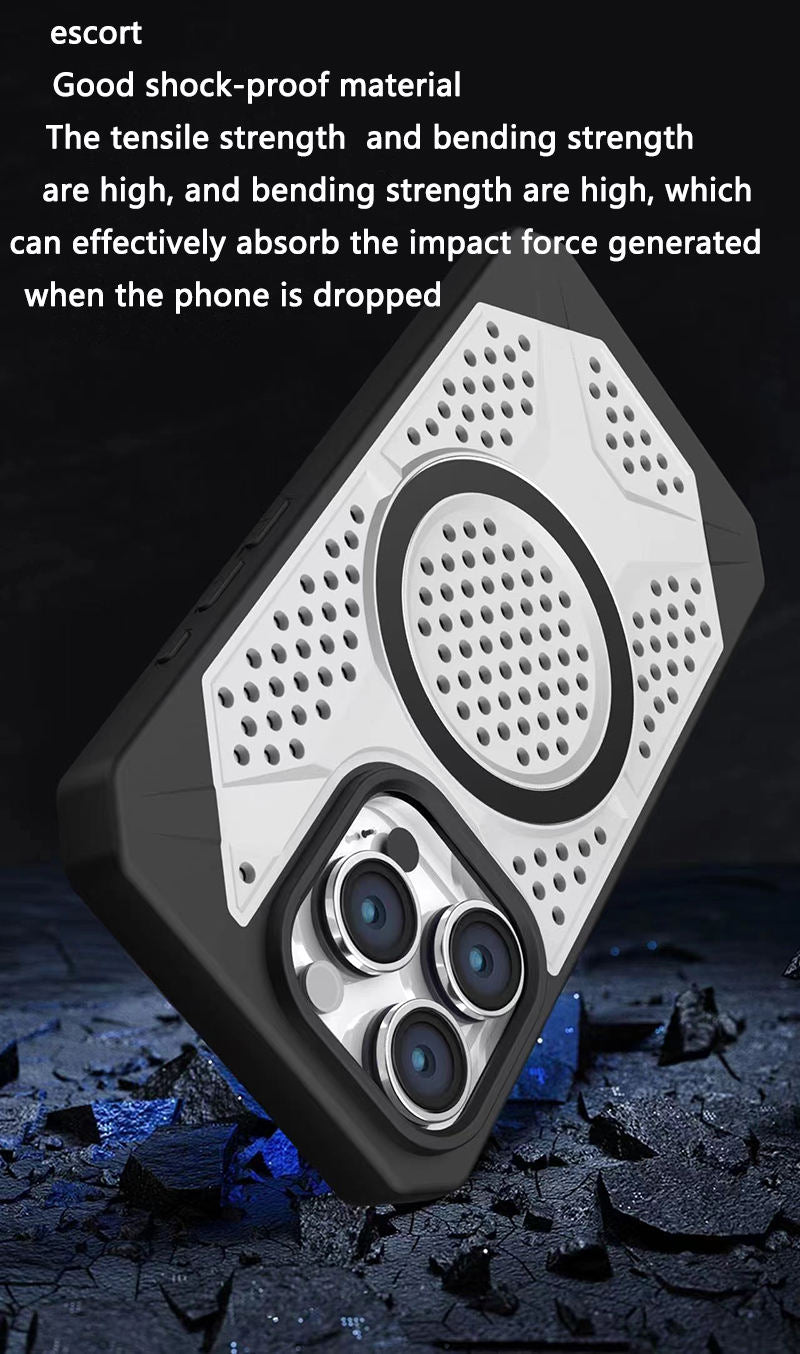 AeroShield Magnetic Cooling Case For iPhone
