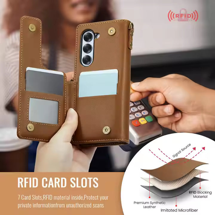 Professional Wallet Case For Samsung Z Fold