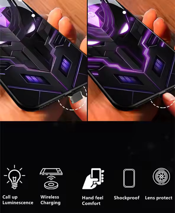 Smart LED Luminous Case For iPhone