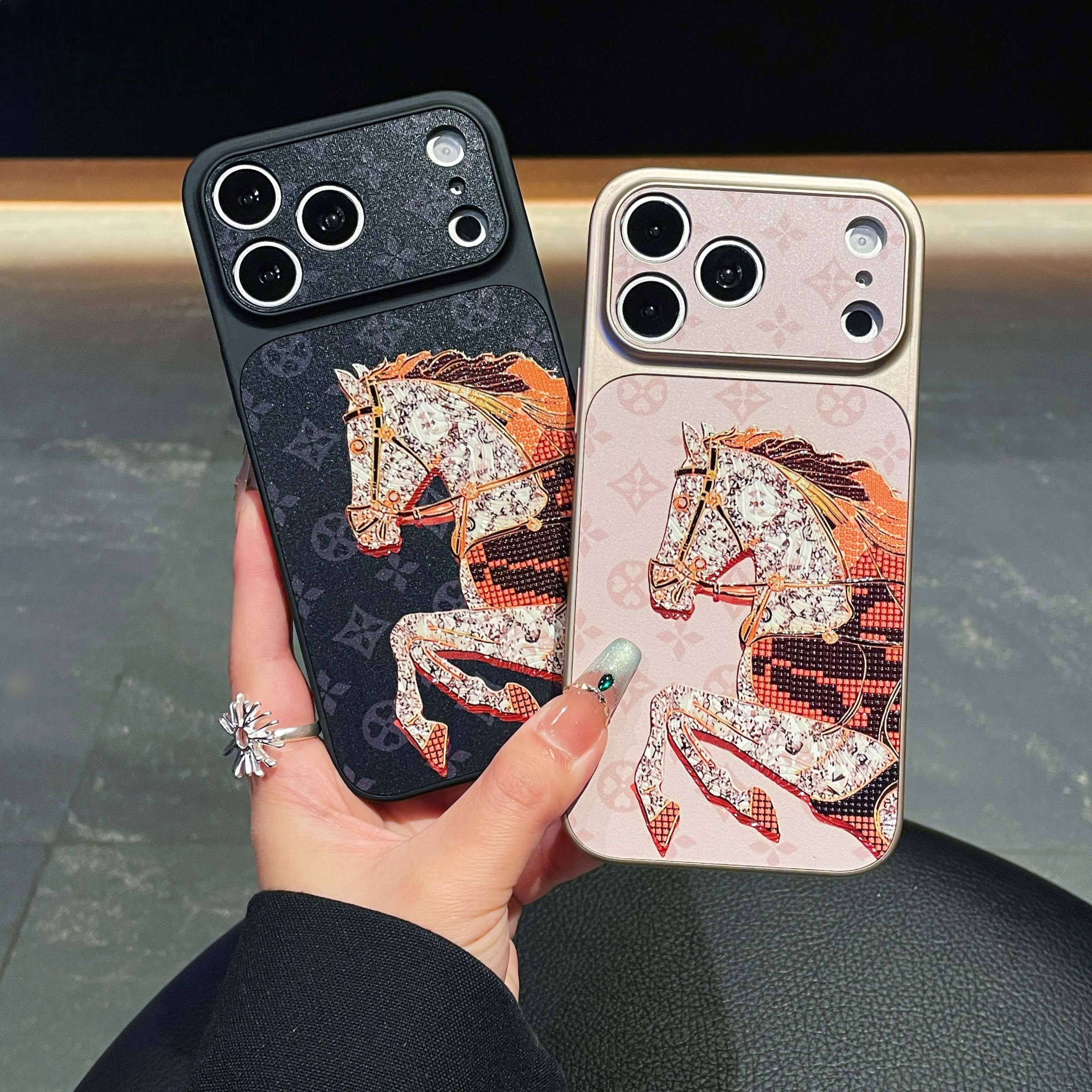 Luxury HorseArt Case For iPhone