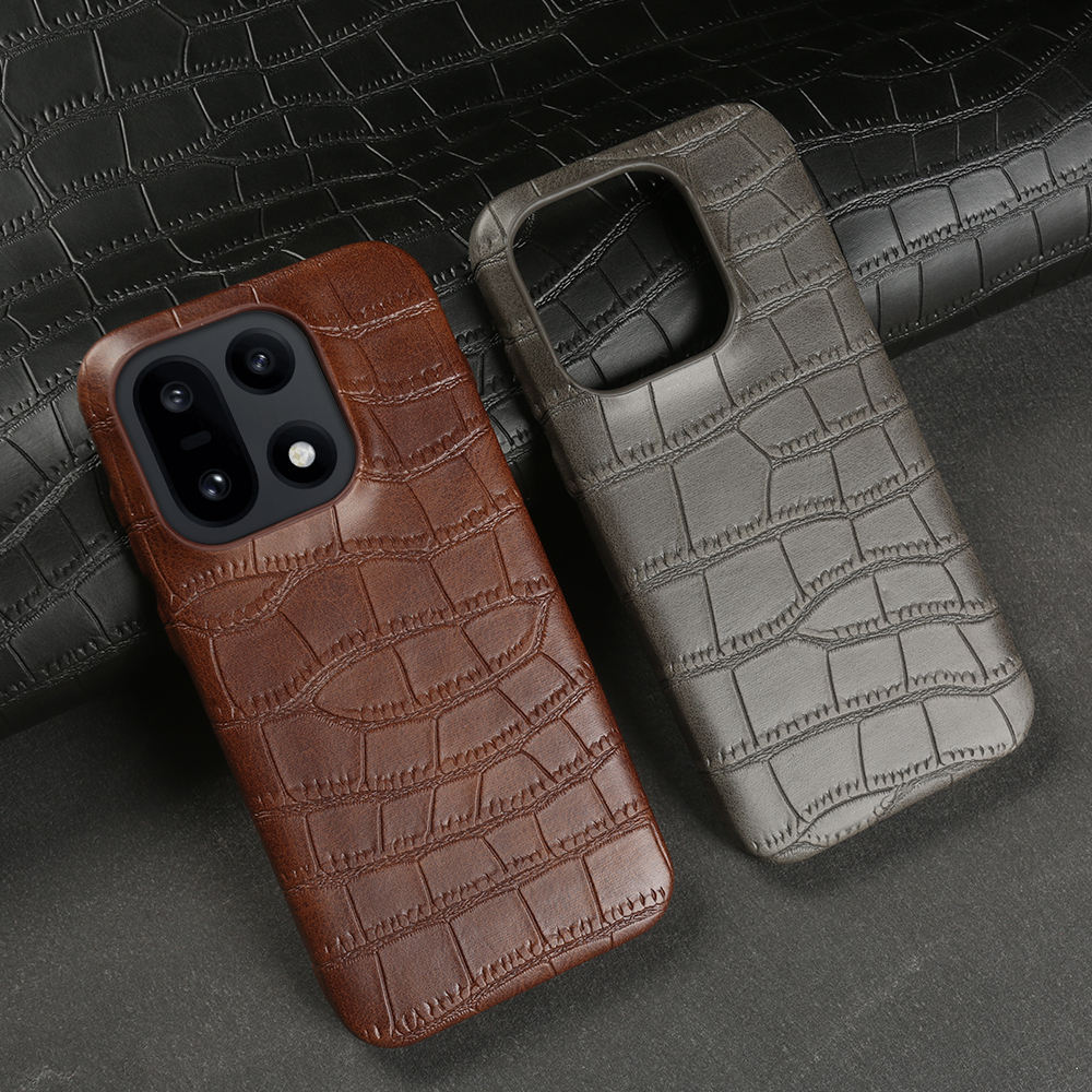 CrocPattern Artificial Leather Case For OnePlus