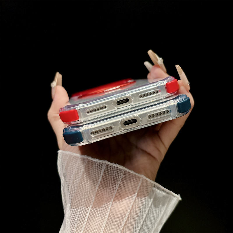 Pro ColorBorder Transparent Case For iPhone