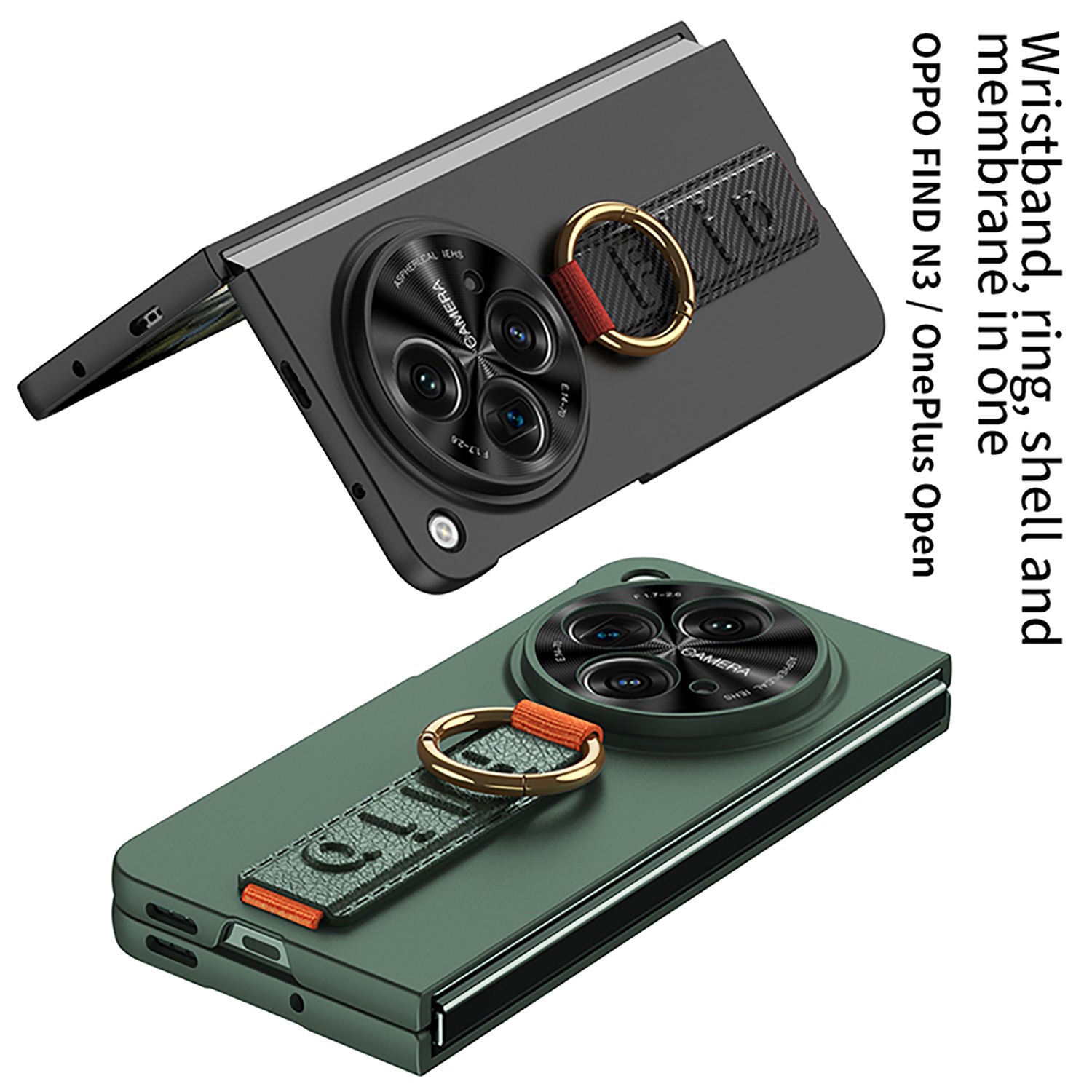 FoldGrip Ring Strap Case For OnePlus Open