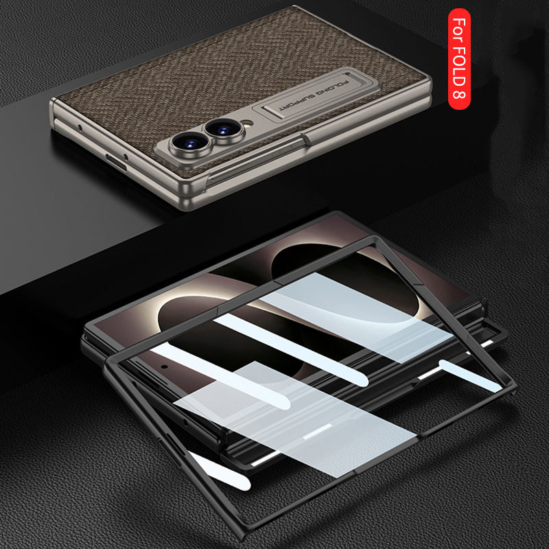 CarbonPattern Kickstand Case For Samsung Fold