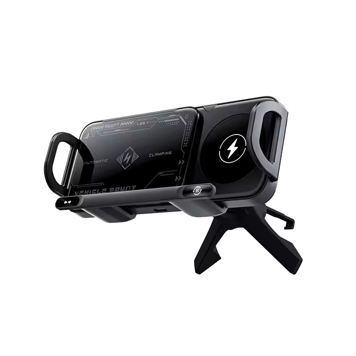 OneTouch Multifunctional Phone Holder With Wireless Charging
