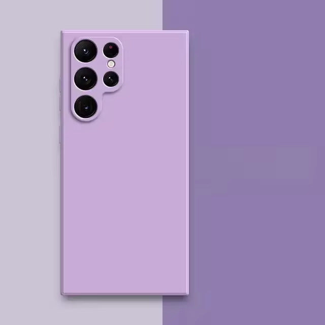 Liquid Silicone Soft-Touch Case For Samsung