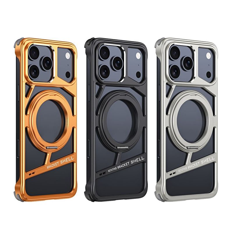 Rotating Bracket Shell Luxury Design Case for iPhone