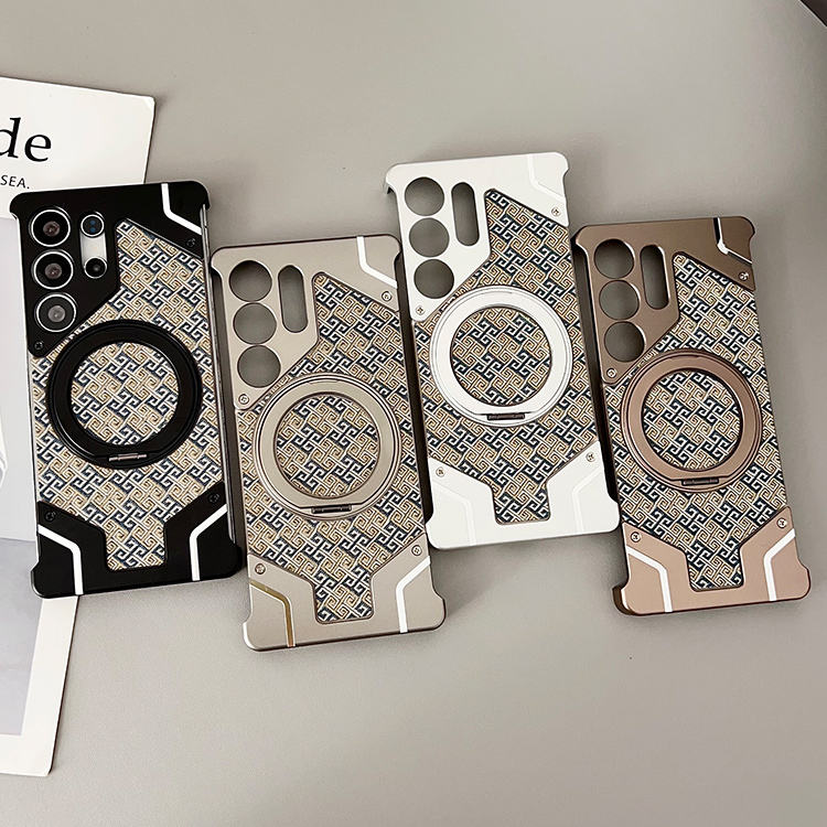 Geo Pattern Metal Case For Samsung
