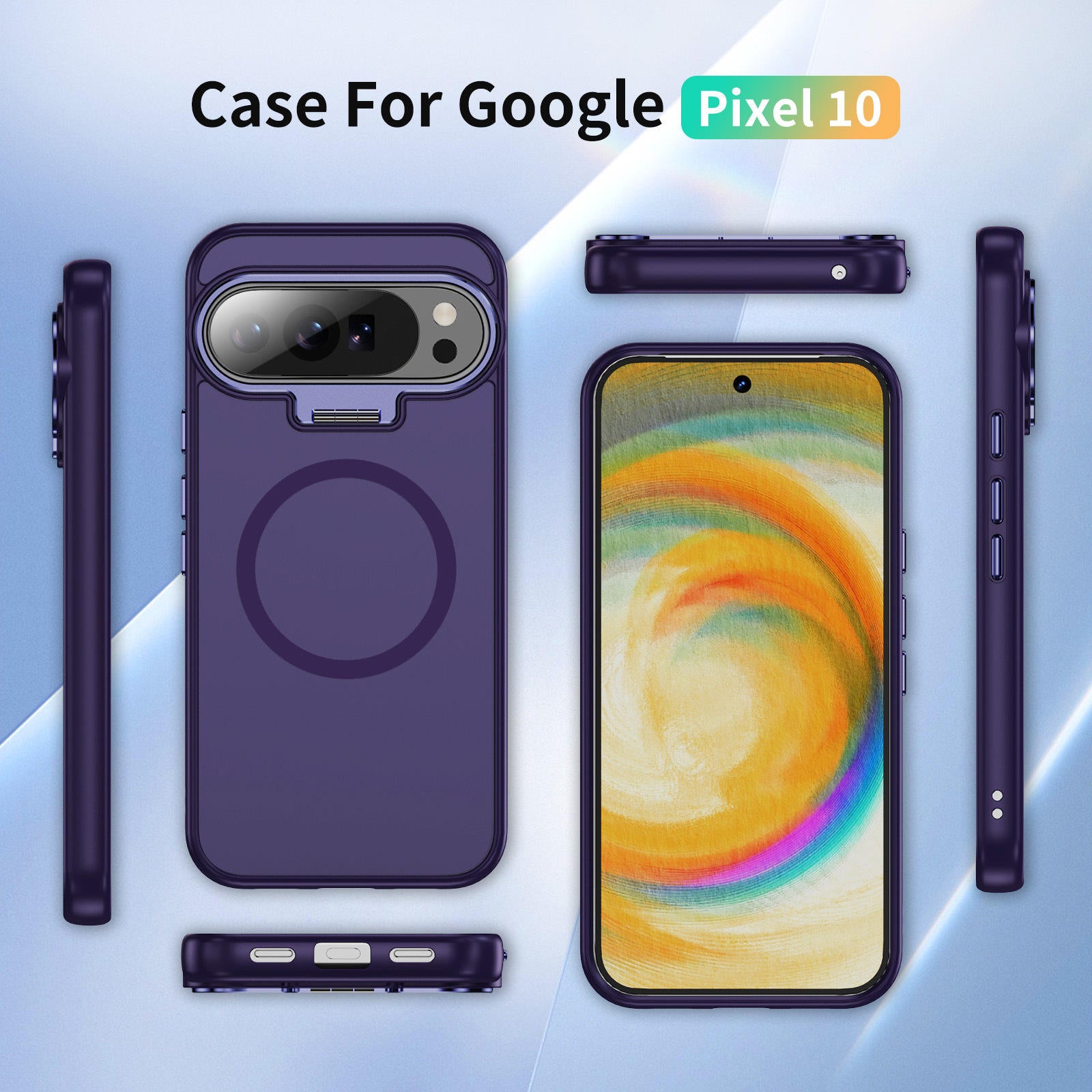 Metal LensStand Case For Google Pixel