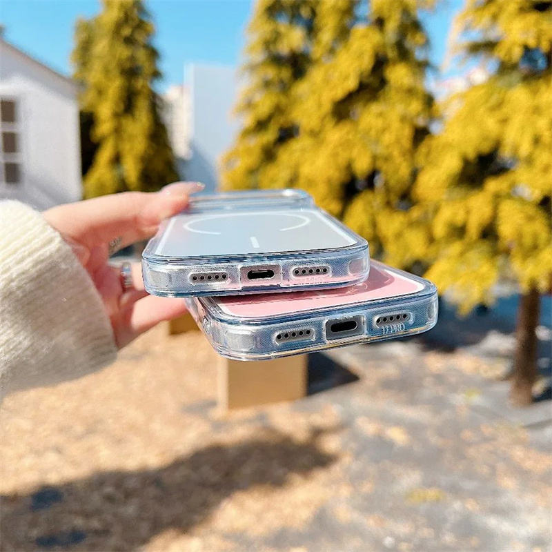 Clear ColorBack Case For iPhone