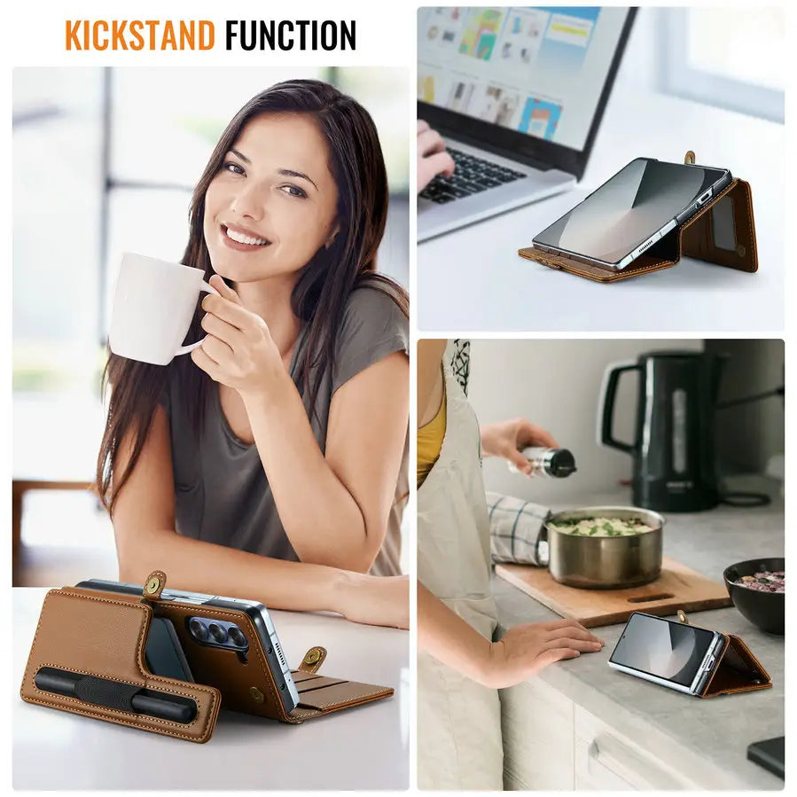 Professional Wallet Case For Samsung Z Fold