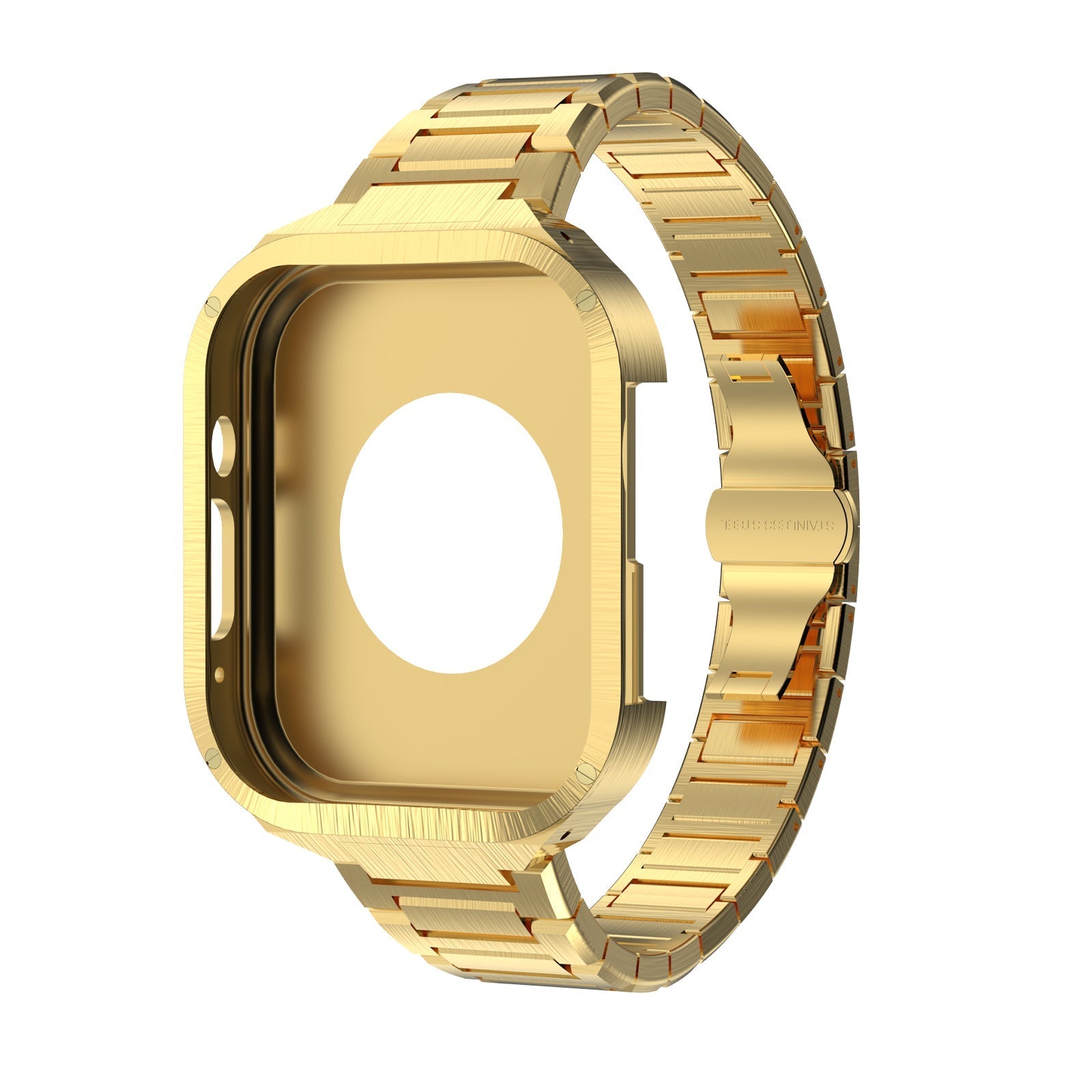 Premium Metal Case For iWatch 49 MM Ultra (Black)
