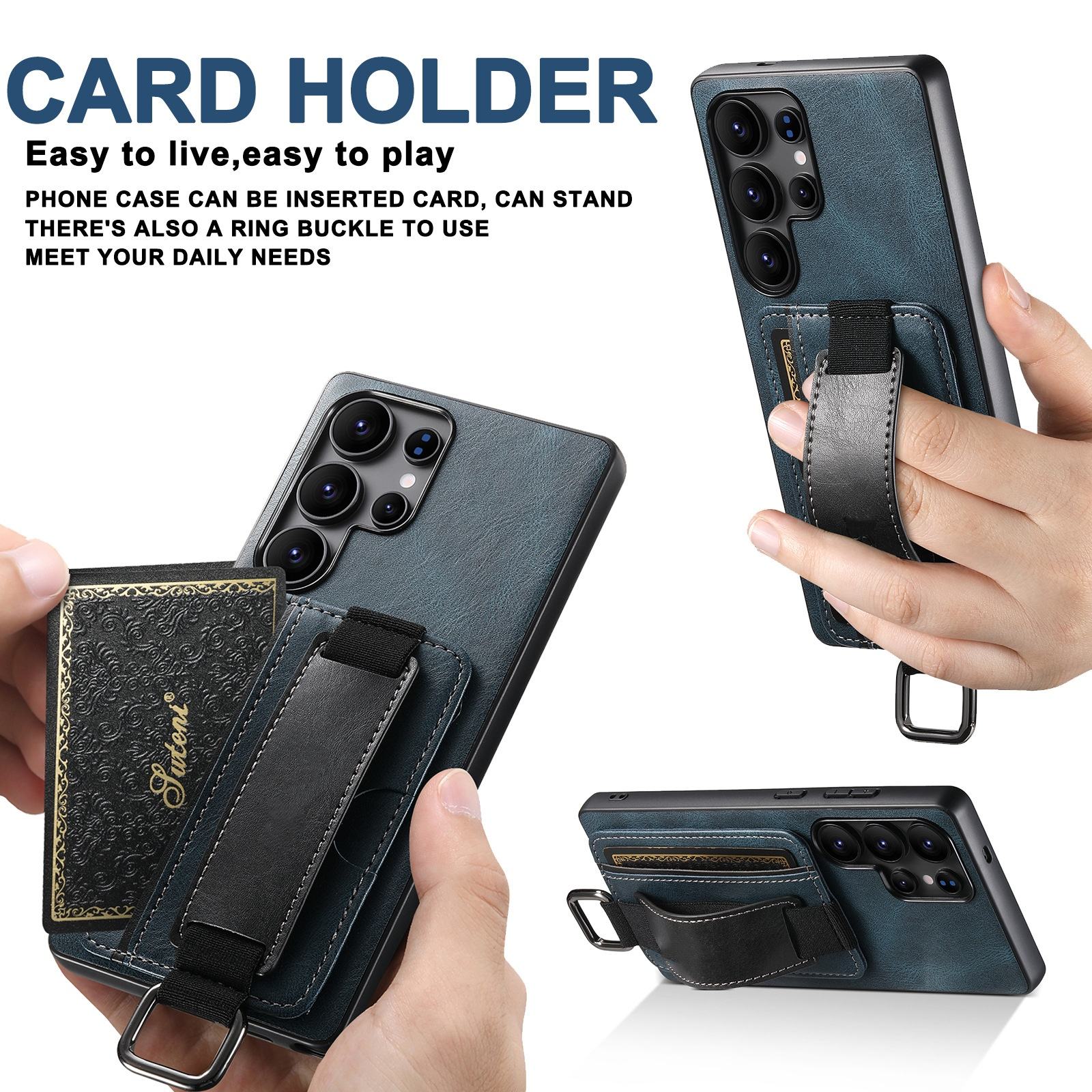 StrapWallet Case For Samsung